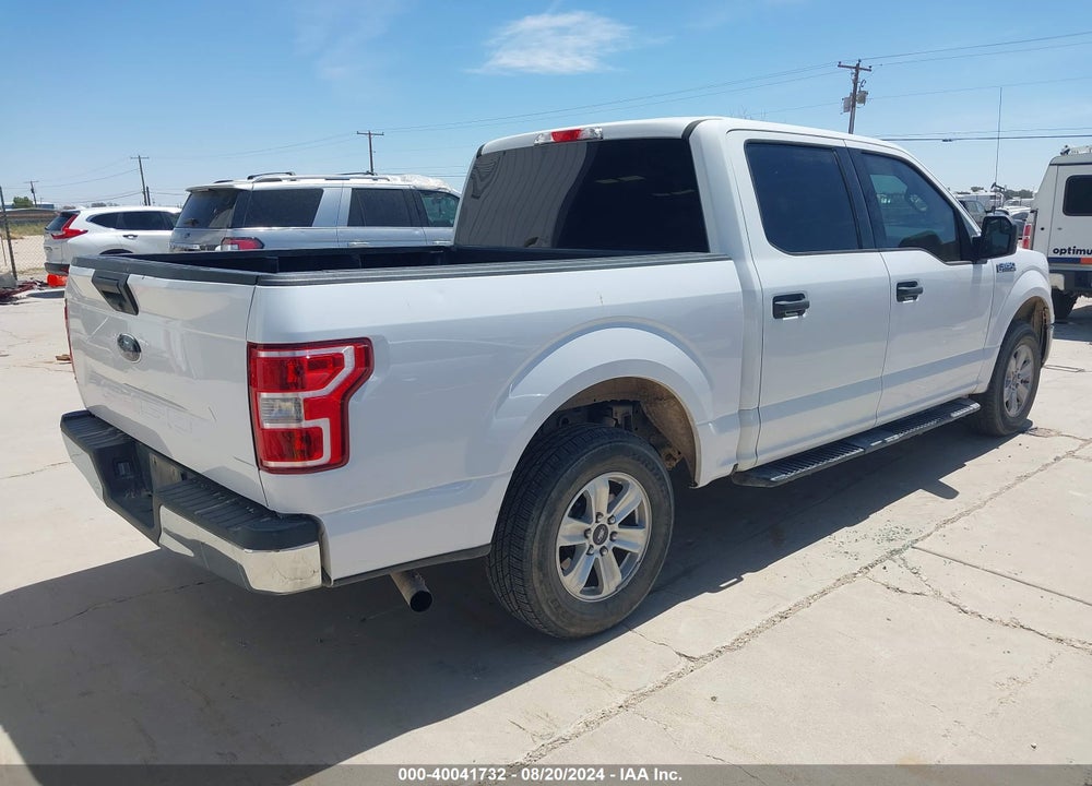 2018 FORD F-150 XLT VIN: 1FTEW1CB5JKE97155