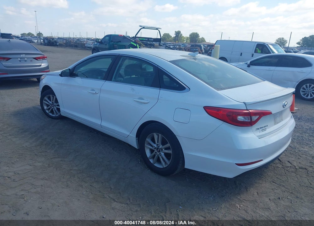 2016 HYUNDAI SONATA SE VIN: 5NPE24AF0GH355340
