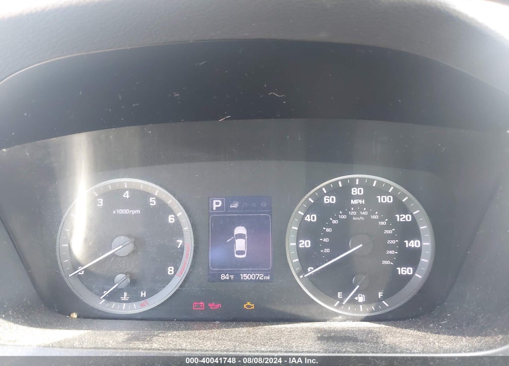 2016 HYUNDAI SONATA SE VIN: 5NPE24AF0GH355340