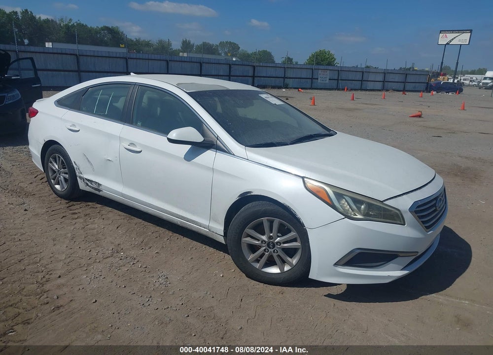 2016 HYUNDAI SONATA SE VIN: 5NPE24AF0GH355340