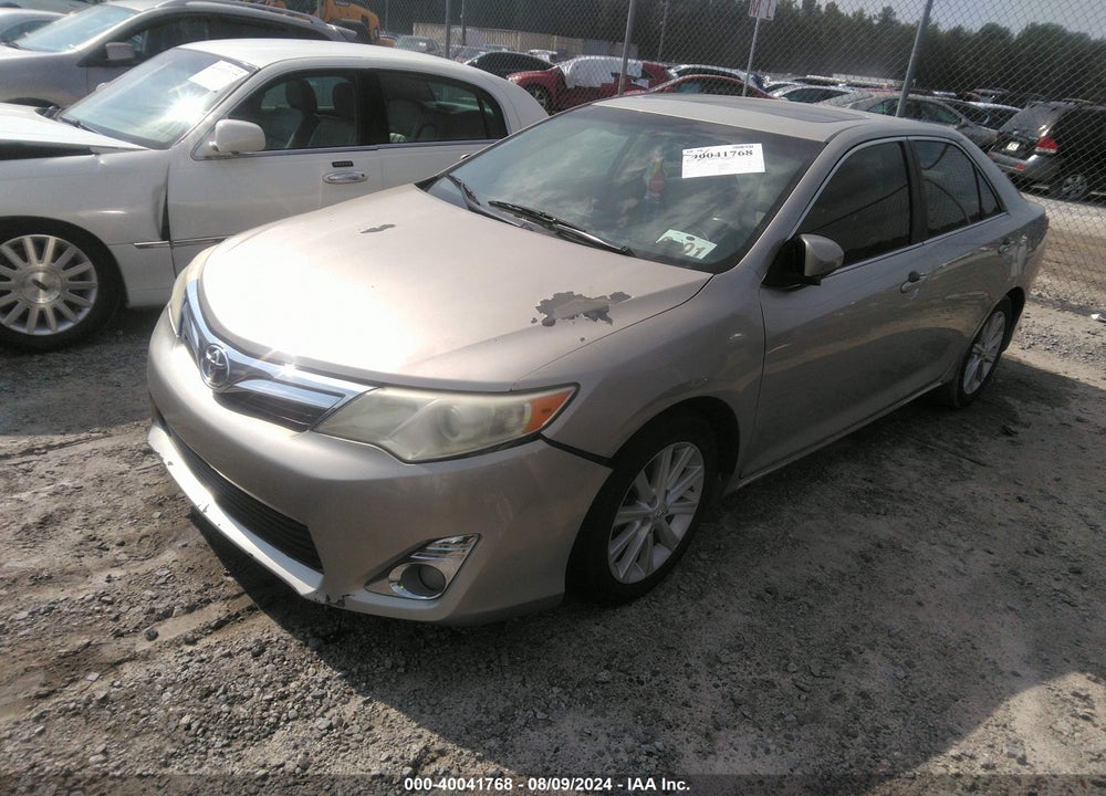 2013 TOYOTA CAMRY XLE V6 VIN: 4T1BK1FK2DU528070