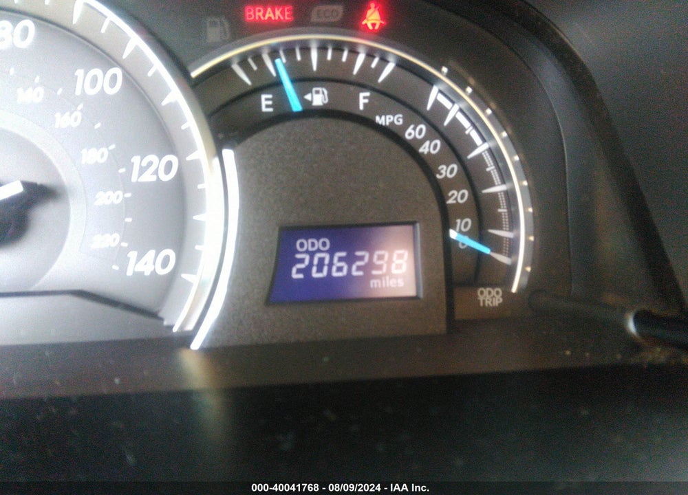 2013 TOYOTA CAMRY XLE V6 VIN: 4T1BK1FK2DU528070