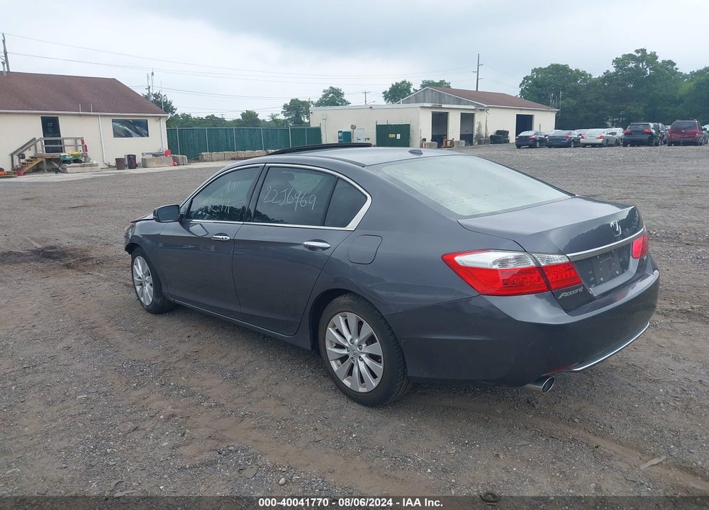 2014 HONDA ACCORD EX-L V-6 VIN: 1HGCR3F89EA013768