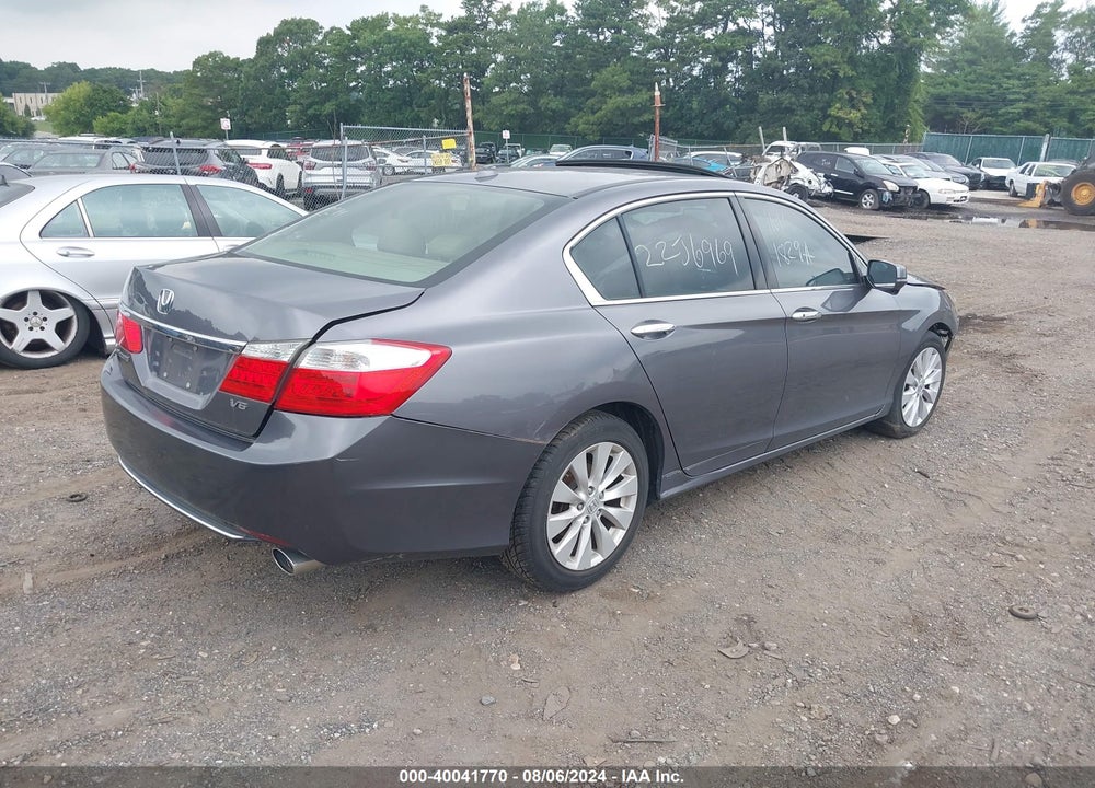 2014 HONDA ACCORD EX-L V-6 VIN: 1HGCR3F89EA013768