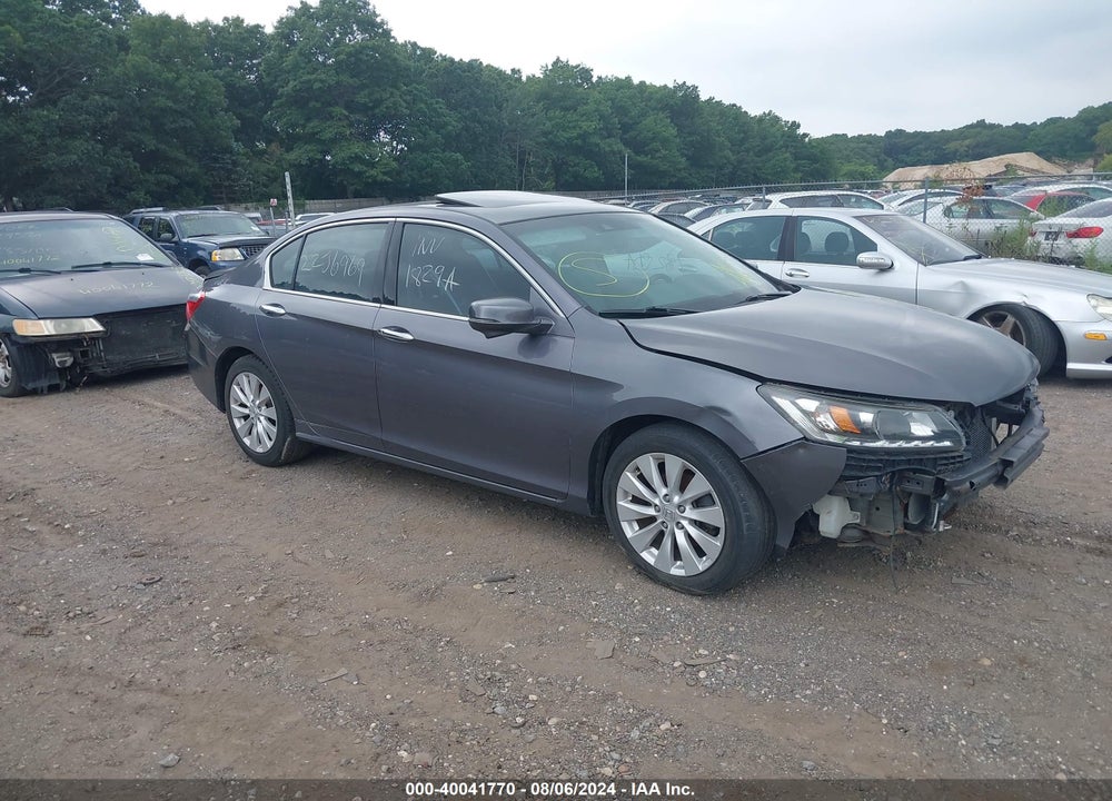 2014 HONDA ACCORD EX-L V-6 VIN: 1HGCR3F89EA013768