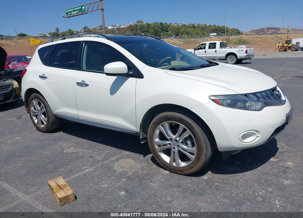 2010 NISSAN MURANO LE VIN: JN8AZ1MU6AW000374