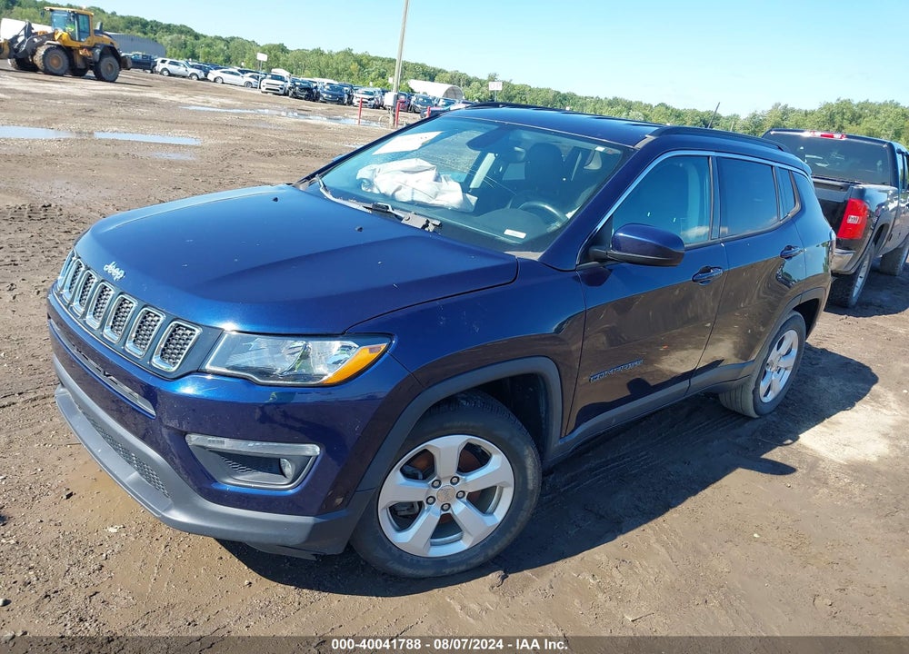 2018 JEEP COMPASS LATITUDE FWD VIN: 3C4NJCBB2JT268135