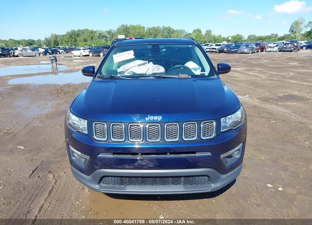 2018 JEEP COMPASS LATITUDE FWD VIN: 3C4NJCBB2JT268135
