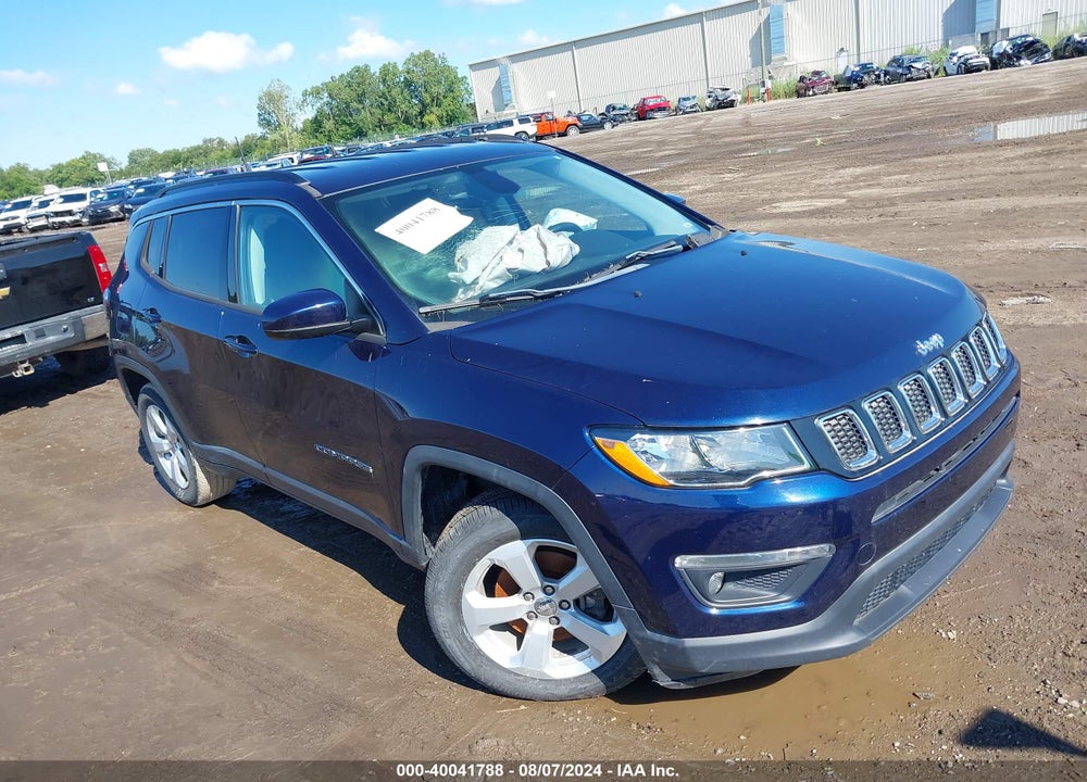 2018 JEEP COMPASS LATITUDE FWD VIN: 3C4NJCBB2JT268135