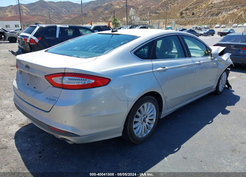 2013 FORD FUSION HYBRID SE VIN: 3FA6P0LU3DR202329