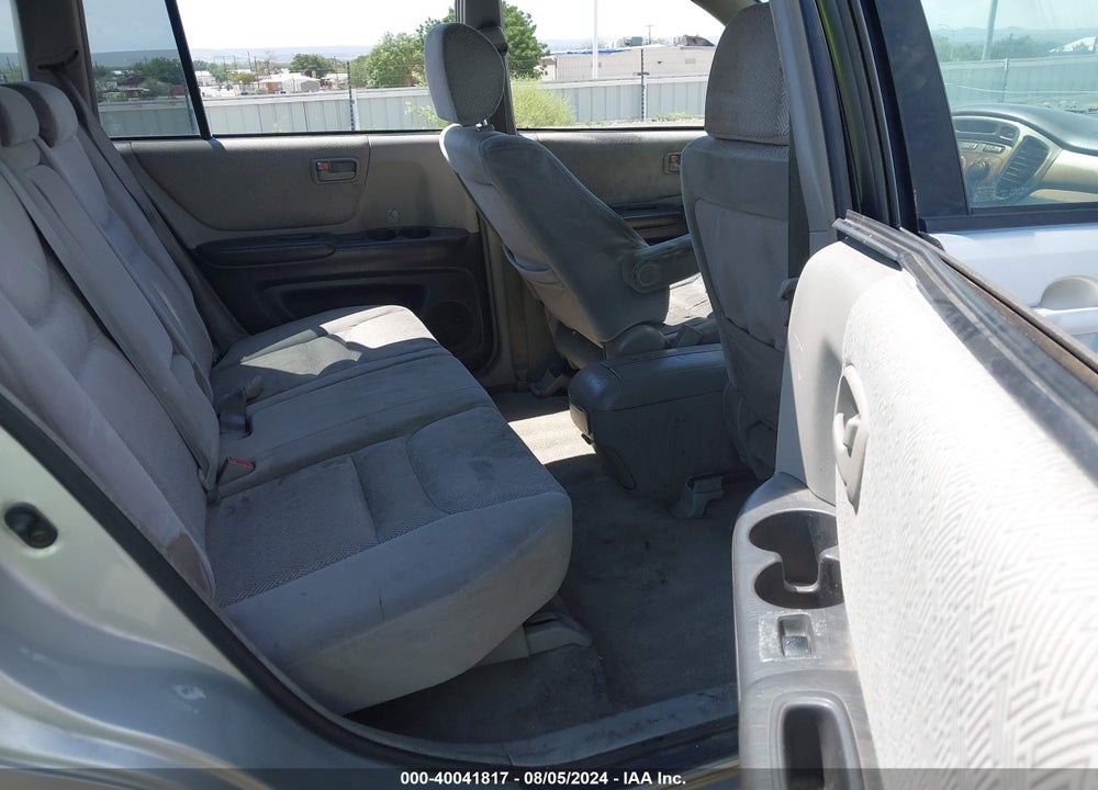 2003 TOYOTA HIGHLANDER V6 VIN: JTEGF21A630105478