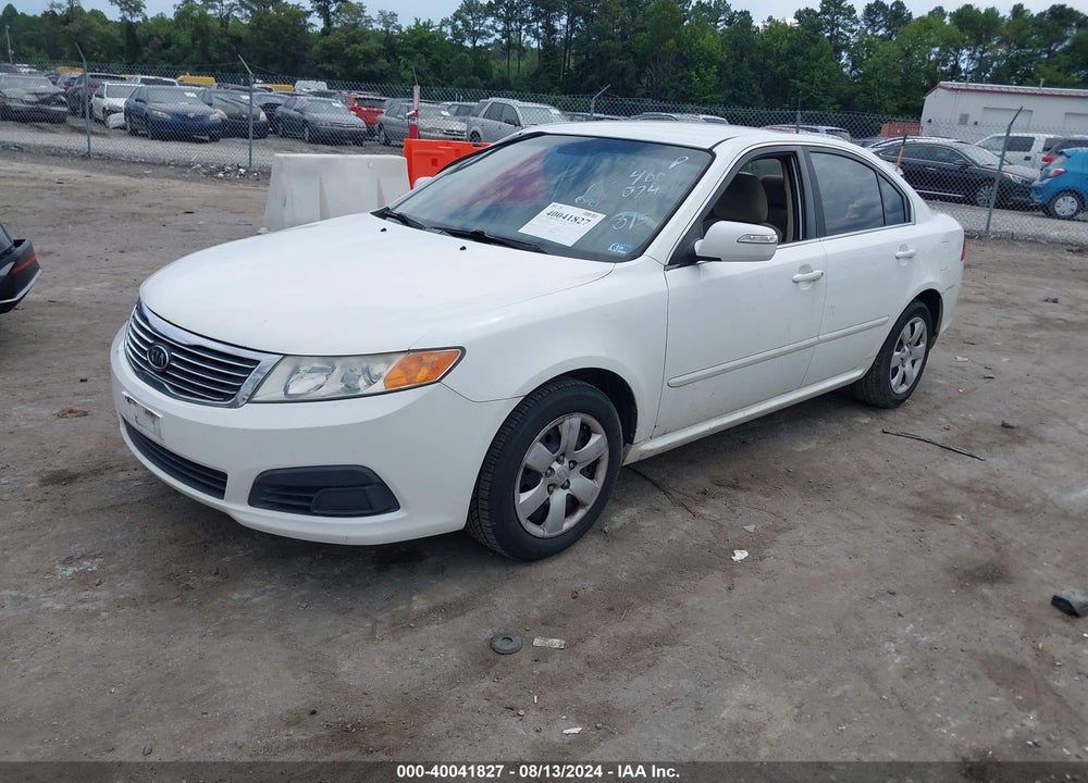 2010 KIA OPTIMA VIN: KNAGG4A80A5400874