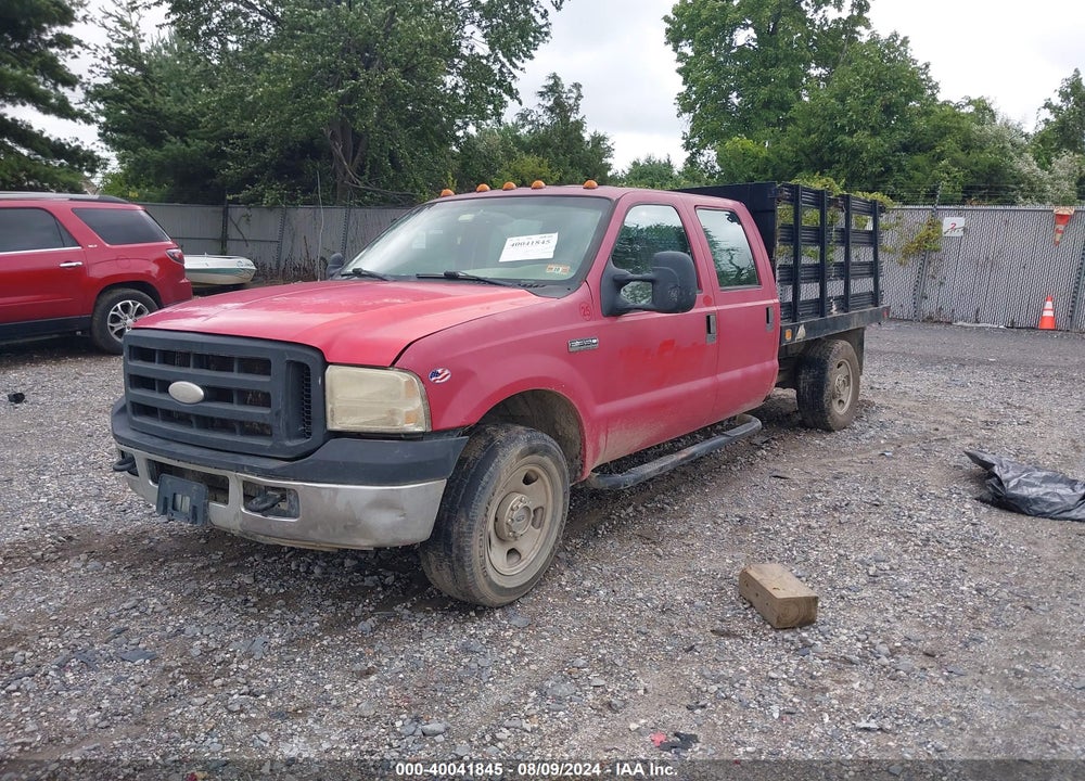 2007 FORD F-350 CHASSIS LARIAT/XL/XLT VIN: 1FDWW345X7EA82912