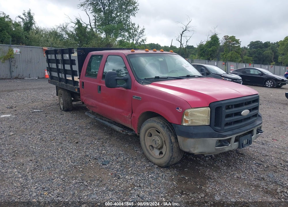 2007 FORD F-350 CHASSIS LARIAT/XL/XLT VIN: 1FDWW345X7EA82912