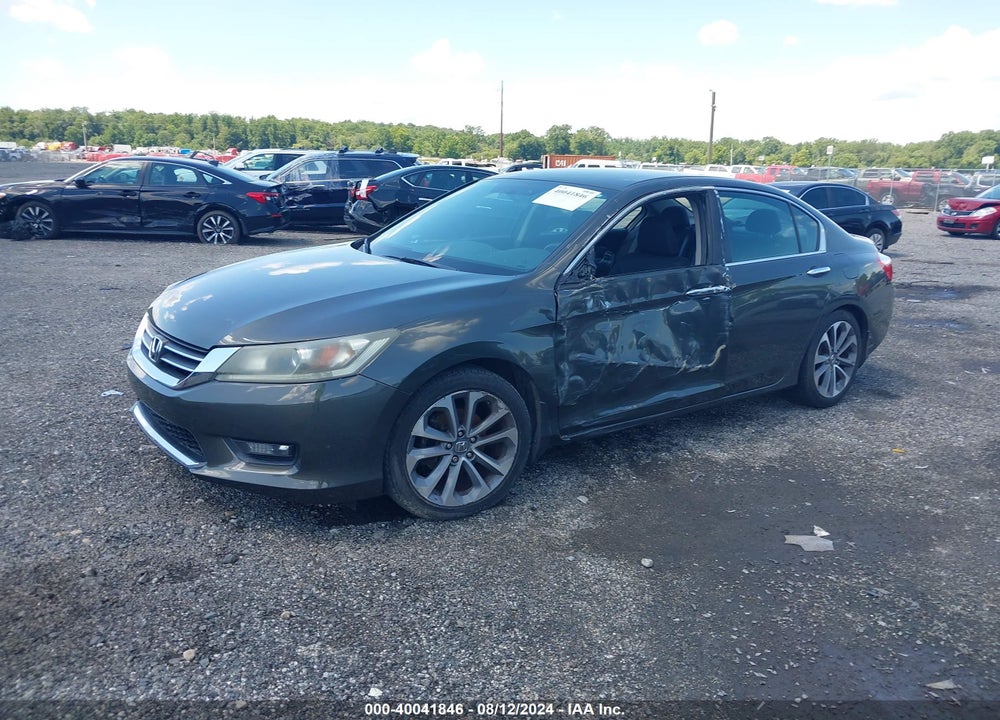2014 HONDA ACCORD SPORT VIN: 1HGCR2F53EA011854