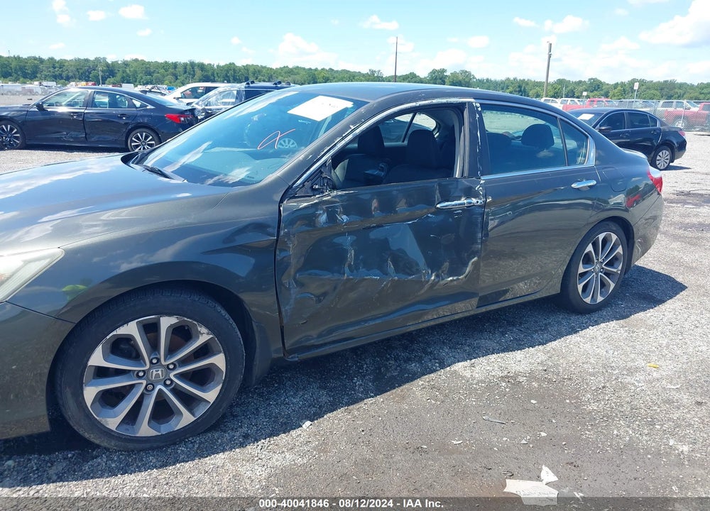 2014 HONDA ACCORD SPORT VIN: 1HGCR2F53EA011854