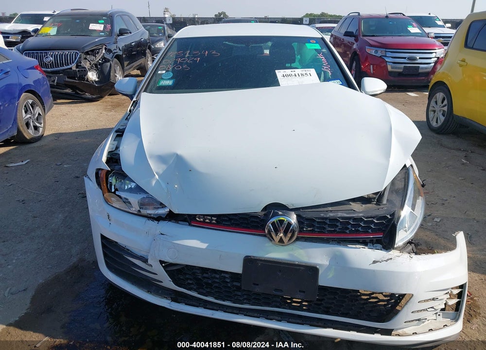 2017 VOLKSWAGEN GOLF GTI AUTOBAHN 4-DOOR/S 4-DOOR/SE 4-DOOR/SPORT 4-DOOR VIN: 3VW4T7AU1HM029029