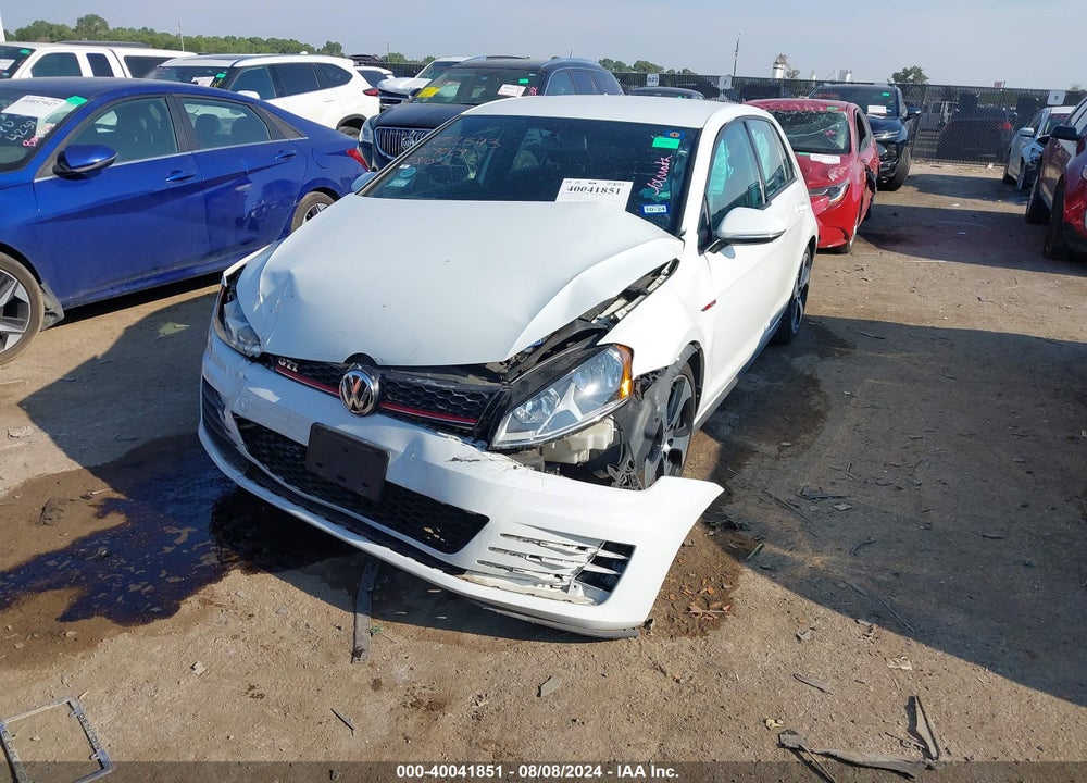 2017 VOLKSWAGEN GOLF GTI AUTOBAHN 4-DOOR/S 4-DOOR/SE 4-DOOR/SPORT 4-DOOR VIN: 3VW4T7AU1HM029029