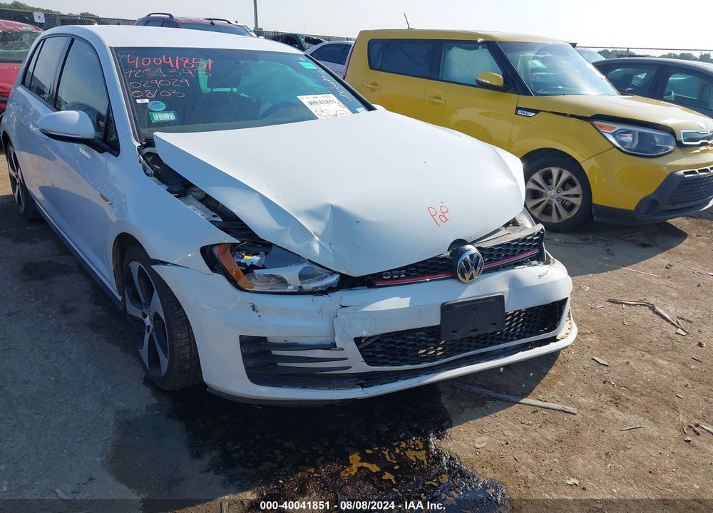 2017 VOLKSWAGEN GOLF GTI AUTOBAHN 4-DOOR/S 4-DOOR/SE 4-DOOR/SPORT 4-DOOR VIN: 3VW4T7AU1HM029029