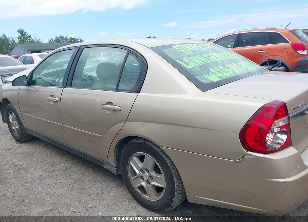2004 CHEVROLET MALIBU LS VIN: 1G1ZT54834F227335