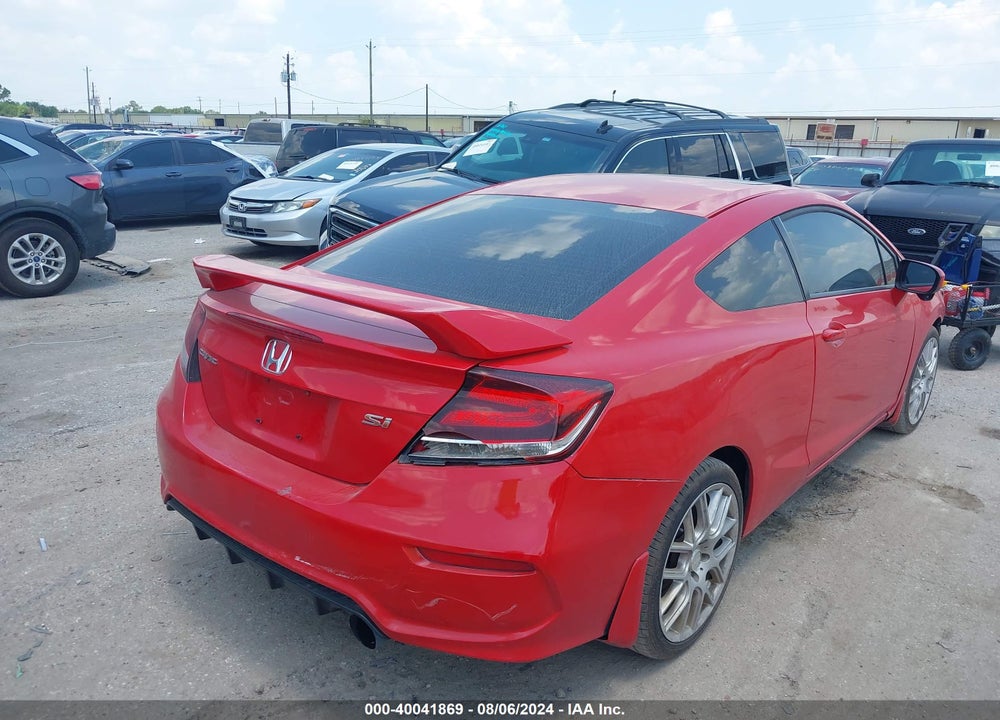 2015 HONDA CIVIC SI VIN: 2HGFG4A52FH702642