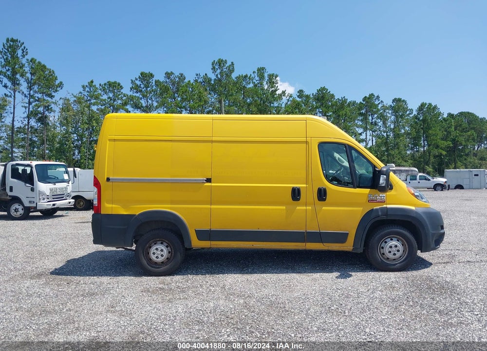 2019 RAM PROMASTER 2500 HIGH ROOF 136 WB VIN: 3C6TRVCG1KE532531
