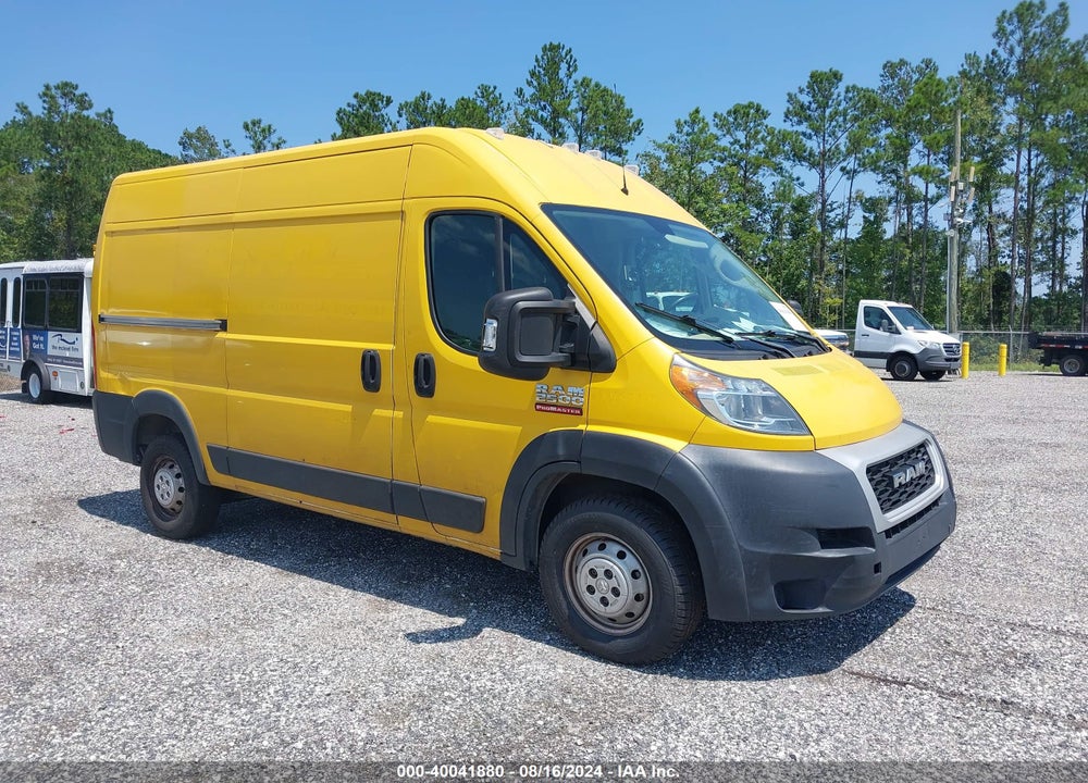 2019 RAM PROMASTER 2500 HIGH ROOF 136 WB VIN: 3C6TRVCG1KE532531