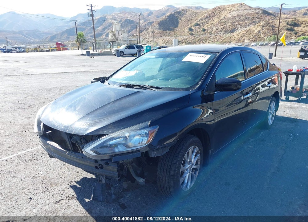 2018 NISSAN SENTRA SV VIN: 3N1AB7AP6JY256964