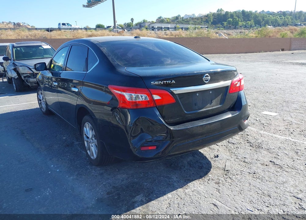 2018 NISSAN SENTRA SV VIN: 3N1AB7AP6JY256964