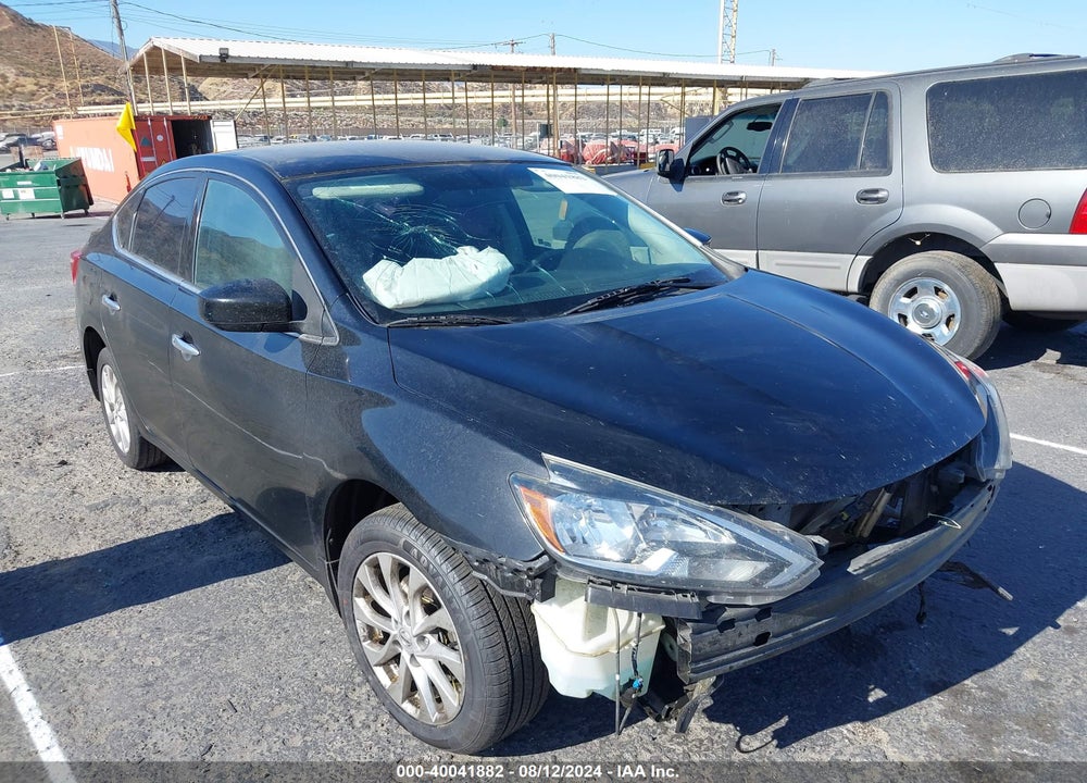 2018 NISSAN SENTRA SV VIN: 3N1AB7AP6JY256964