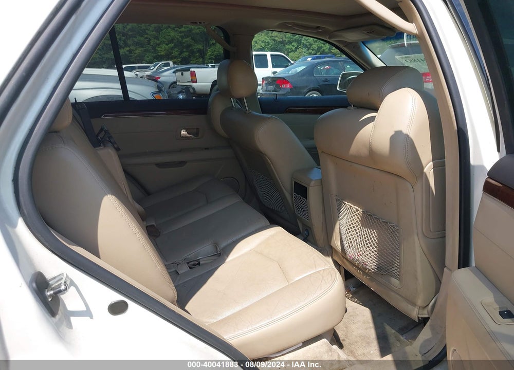 2008 CADILLAC SRX V6 VIN: 1GYEE637080182596