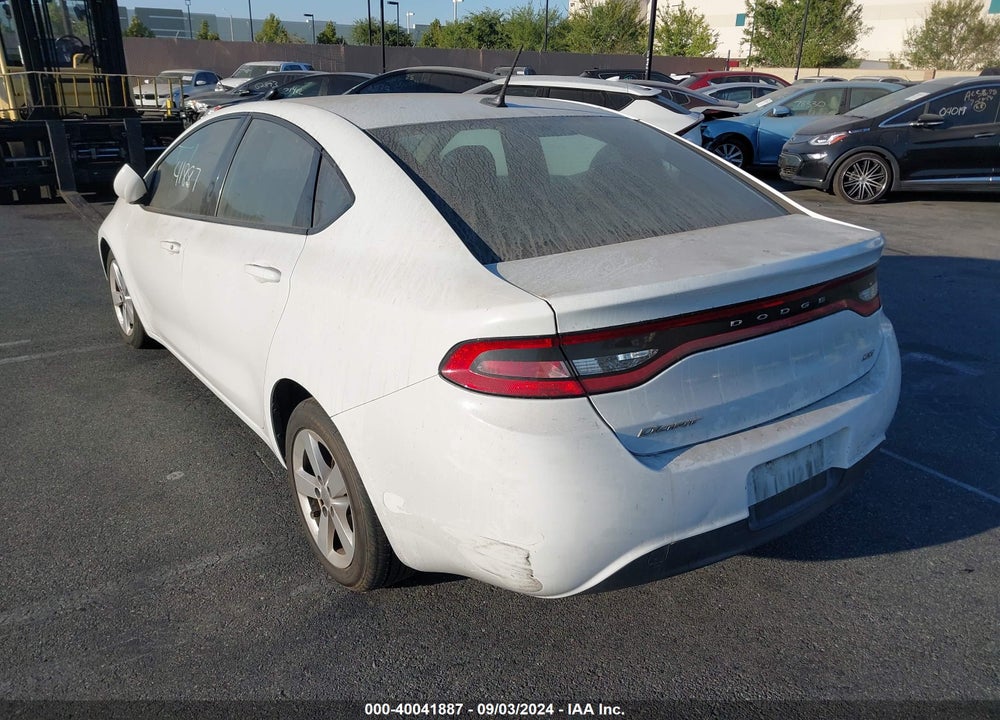 2015 DODGE DART SXT VIN: 1C3CDFBB9FD266108