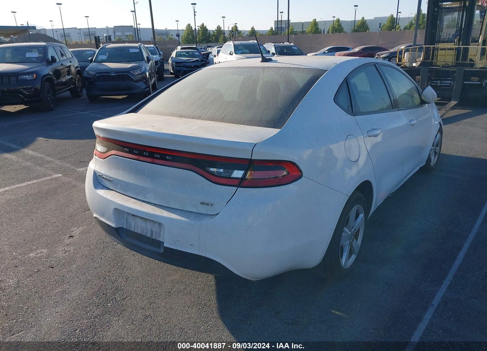 2015 DODGE DART SXT VIN: 1C3CDFBB9FD266108