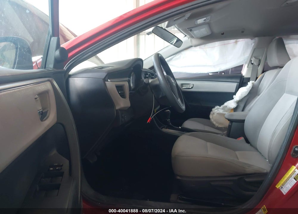2015 TOYOTA COROLLA LE VIN: 5YFBURHE2FP260691