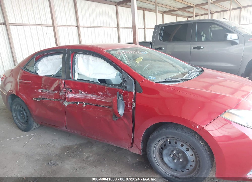 2015 TOYOTA COROLLA LE VIN: 5YFBURHE2FP260691