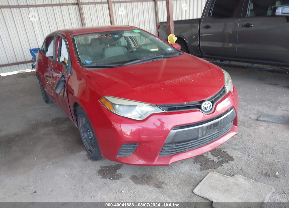 2015 TOYOTA COROLLA LE VIN: 5YFBURHE2FP260691