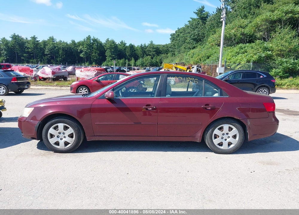 2009 HYUNDAI SONATA GLS VIN: 5NPET46C29H418548
