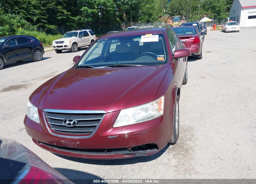 2009 HYUNDAI SONATA GLS VIN: 5NPET46C29H418548
