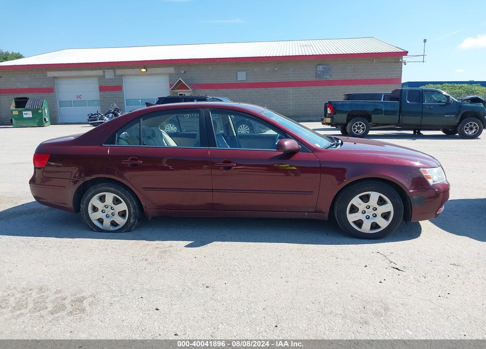 2009 HYUNDAI SONATA GLS VIN: 5NPET46C29H418548