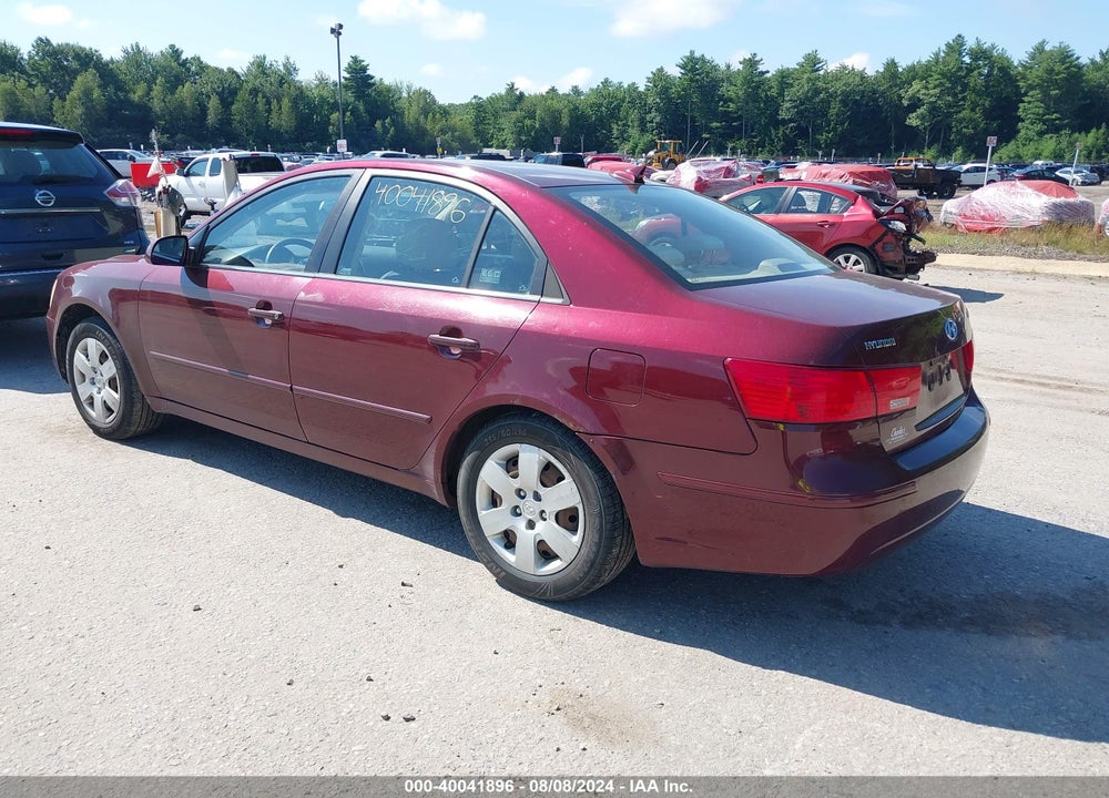 2009 HYUNDAI SONATA GLS VIN: 5NPET46C29H418548