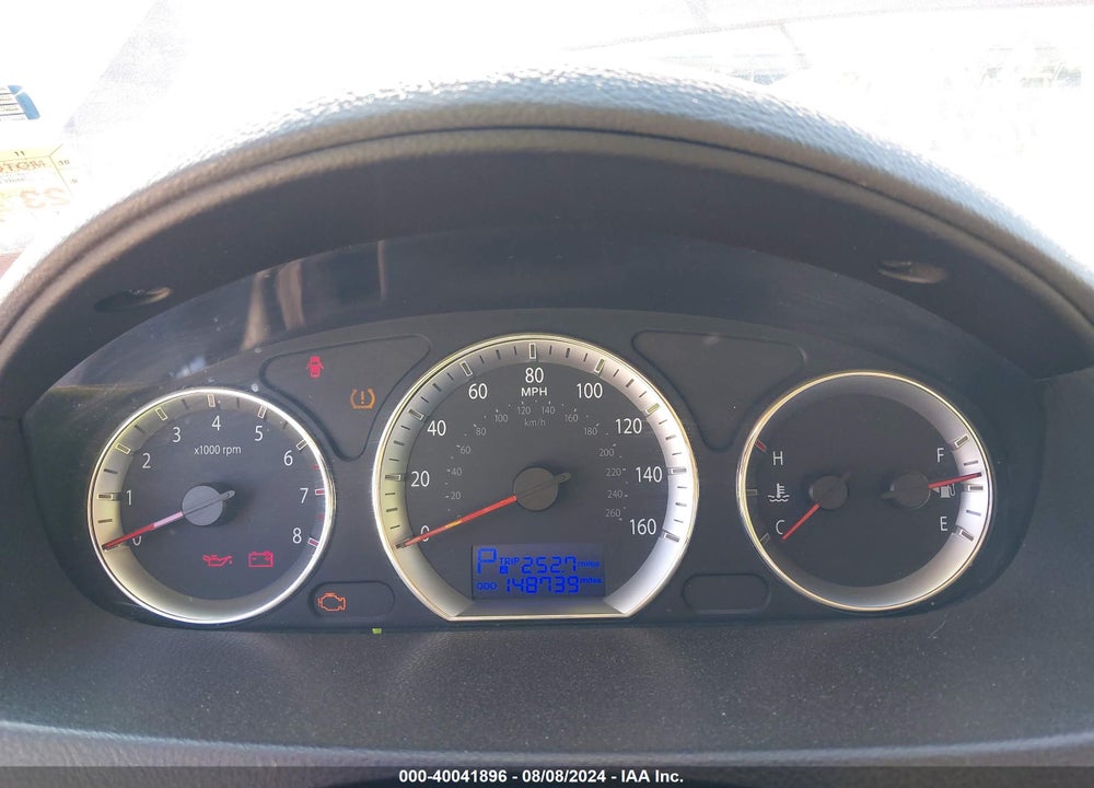 2009 HYUNDAI SONATA GLS VIN: 5NPET46C29H418548