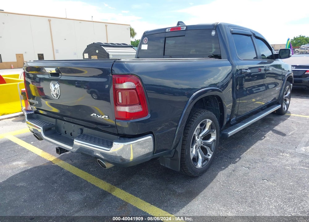 2019 RAM 1500 LAIE  4X4 5'7 BOX VIN: 1C6SRFJT5KN537082