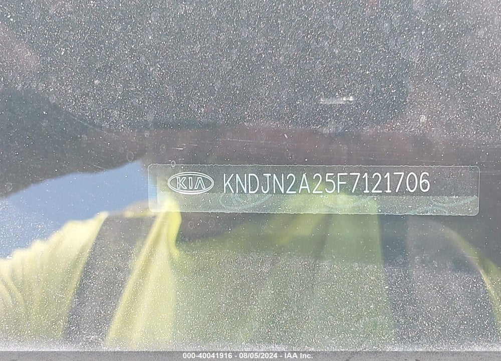 2015 KIA SOUL VIN: KNDJN2A25F7121706