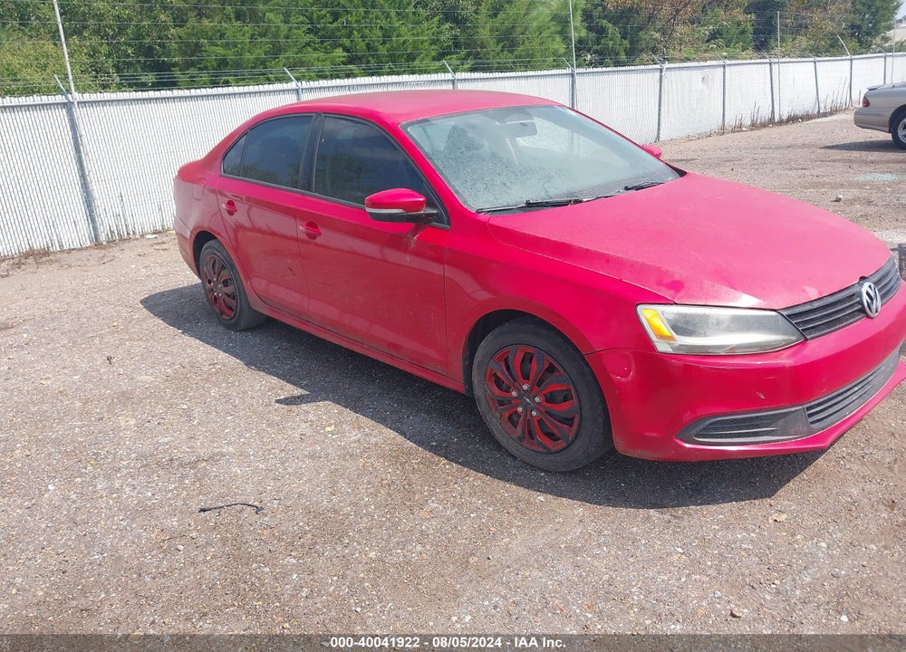 2012 VOLKSWAGEN JETTA 2.5L SE VIN: 3VWDP7AJ3CM119821