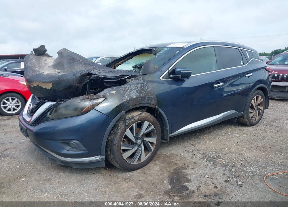 2015 NISSAN MURANO PLATINUM VIN: 5N1AZ2MH3FN240785