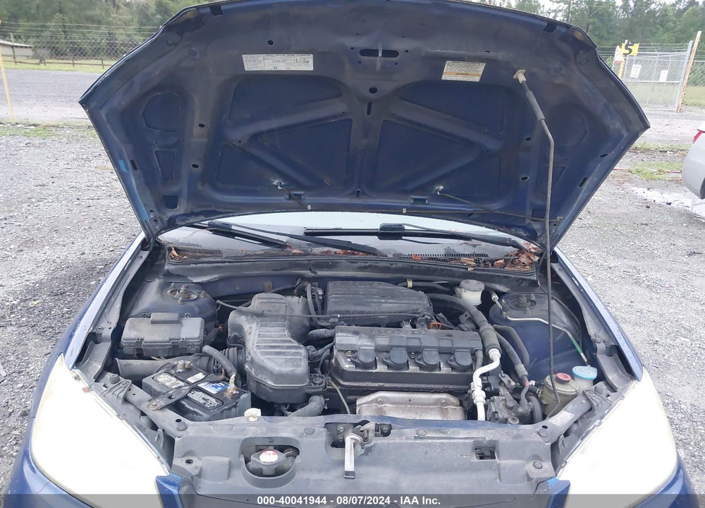 2005 HONDA CIVIC VP VIN: 2HGES163X5H546199