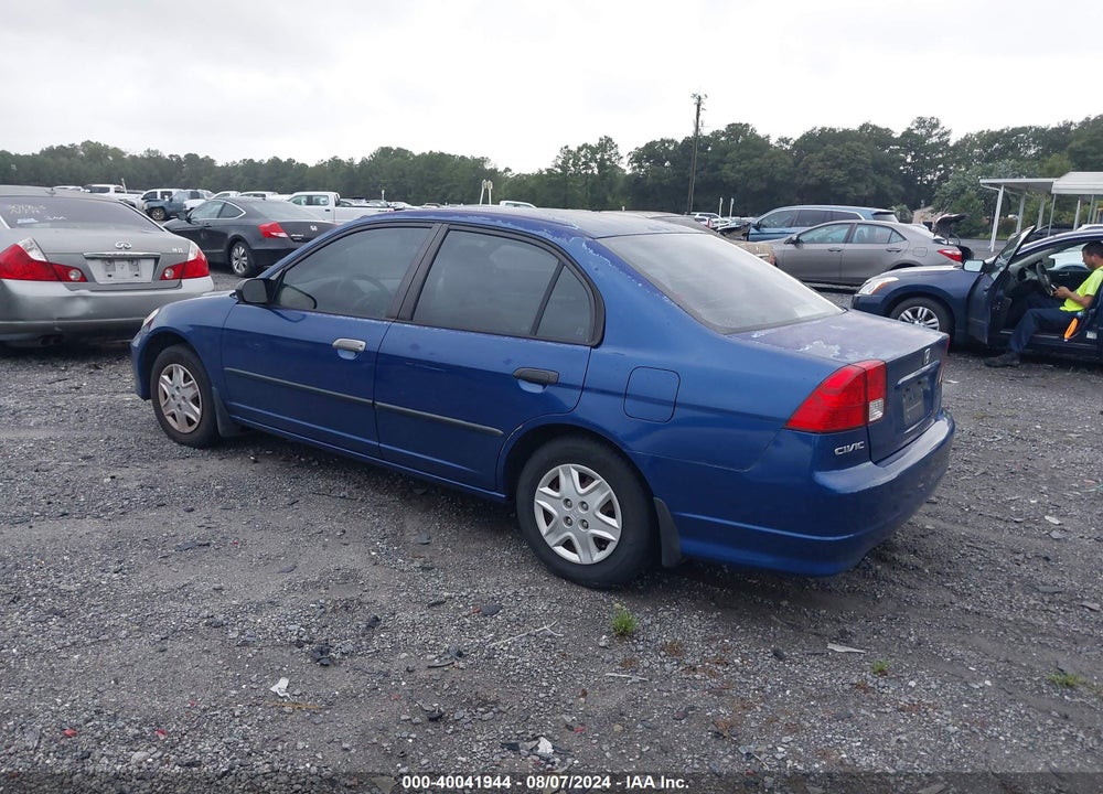 2005 HONDA CIVIC VP VIN: 2HGES163X5H546199