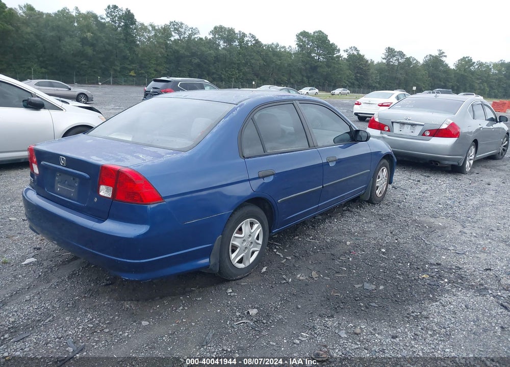 2005 HONDA CIVIC VP VIN: 2HGES163X5H546199