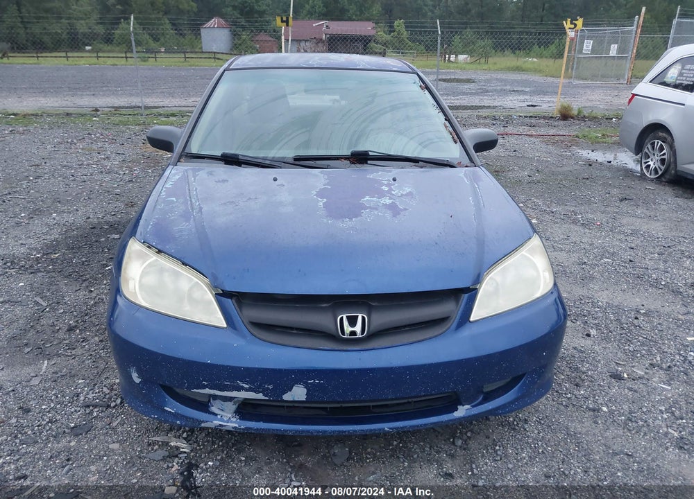 2005 HONDA CIVIC VP VIN: 2HGES163X5H546199