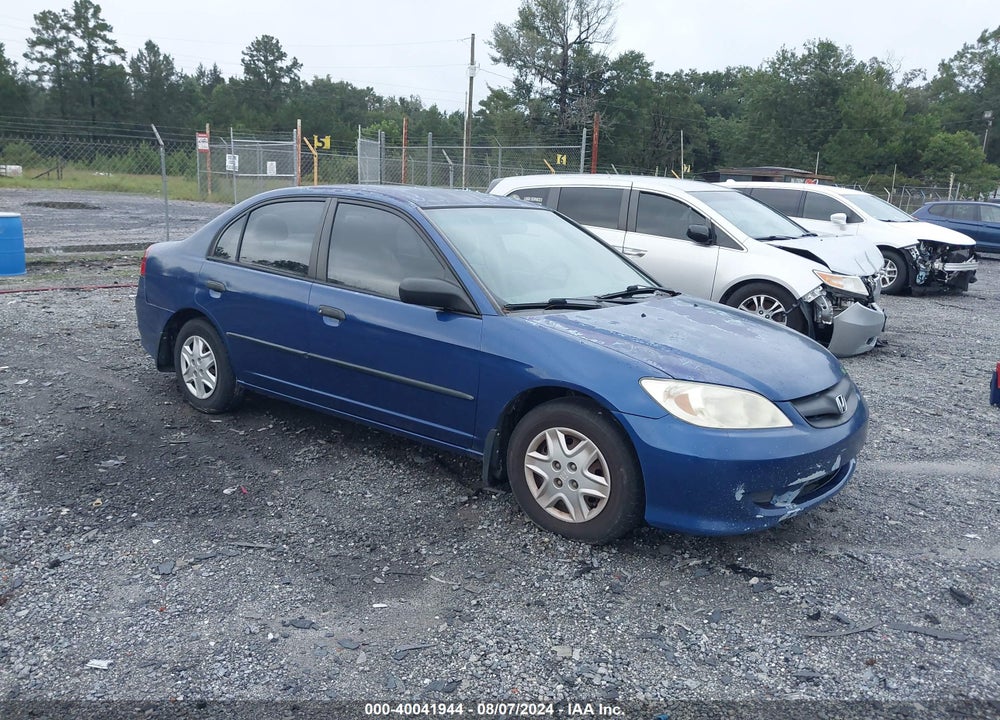 2005 HONDA CIVIC VP VIN: 2HGES163X5H546199